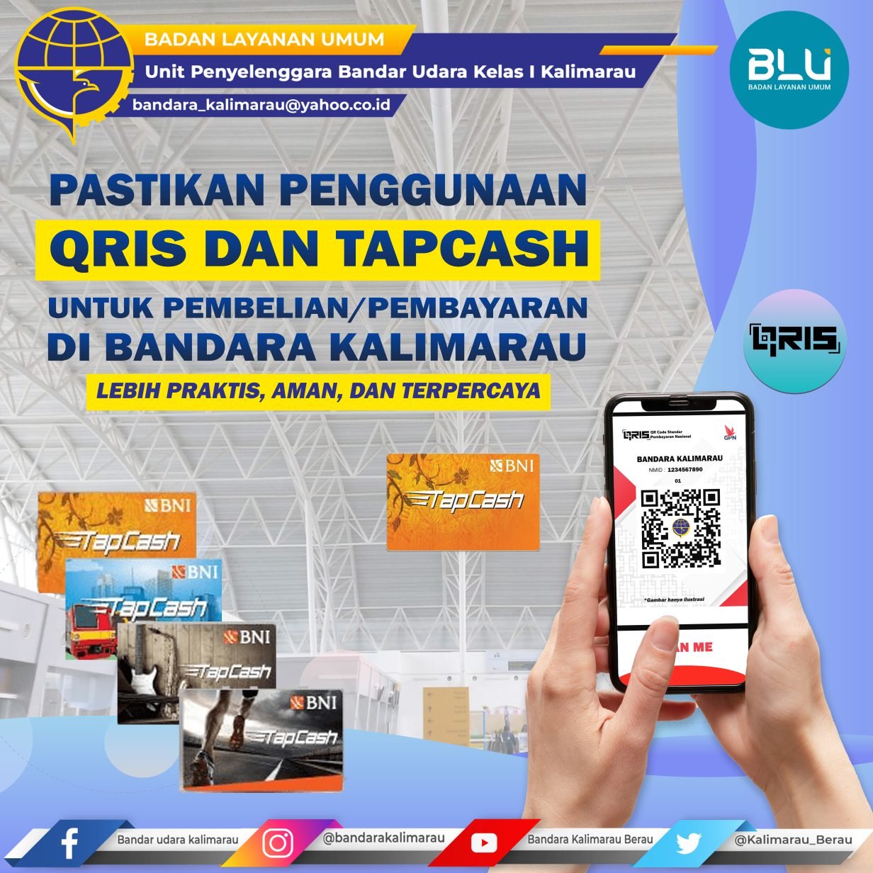 Penerapan Pembayaran Non Tunai Di Bandara Kalimarau Bandara Kalimarau